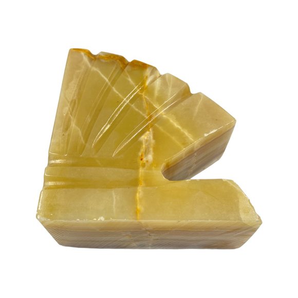 Vintage Onyx Shell Bookends - Picture 12 of 13